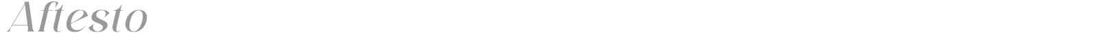 Aftesto font preview